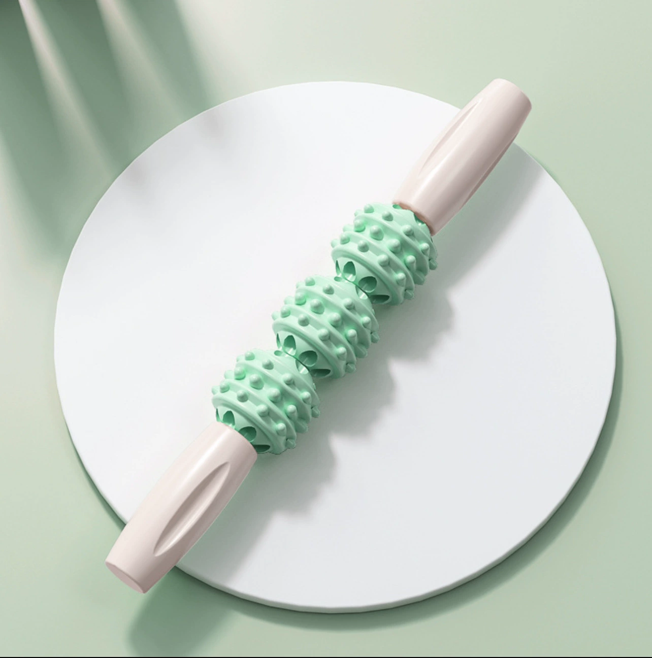 Массажный стержень ролик, fascia stick, Многошариковый 3/4/5/10 опций, 36,3 см для икр и ног