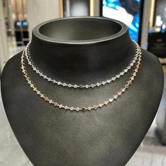 高級感のあるメイジアンドジアンの光沢のあるネックレス、女性用シンプルで高級感のあるスネークボーンネックレス、メーカー卸売、多用途ブレスレット
