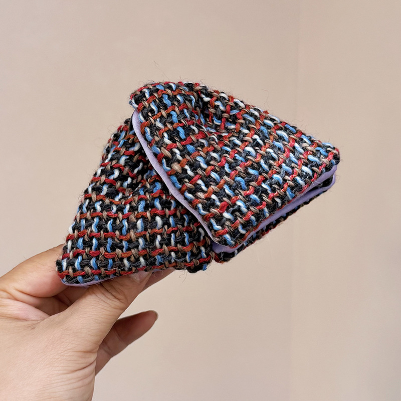 028 шерстяной треугольный захват-фиолетовый