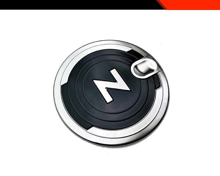 Suitable for Honda 23 N-BOX modified fuel tank cap decorative frame JF5 JF6 special fuel tank protective light sticker