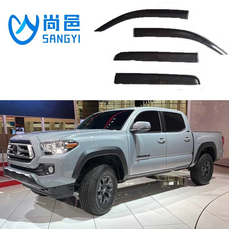 Внешняя торговля применима к 2016 году Toyota TACOMA Окно дождь бровь Дождь щит пикап автомобиль дождь щит