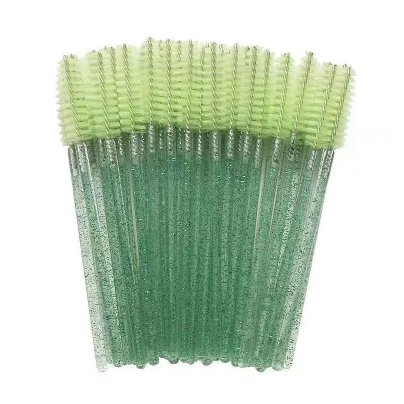 False eyelashes for extension for eyelashes, disposable brush, 50 pieces