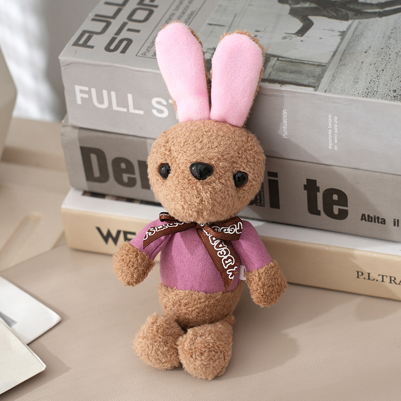 卸売20cm熊のぬいぐるみのリュックサックの服はぬいぐるみを飾って子供を捕まえます。|undefined