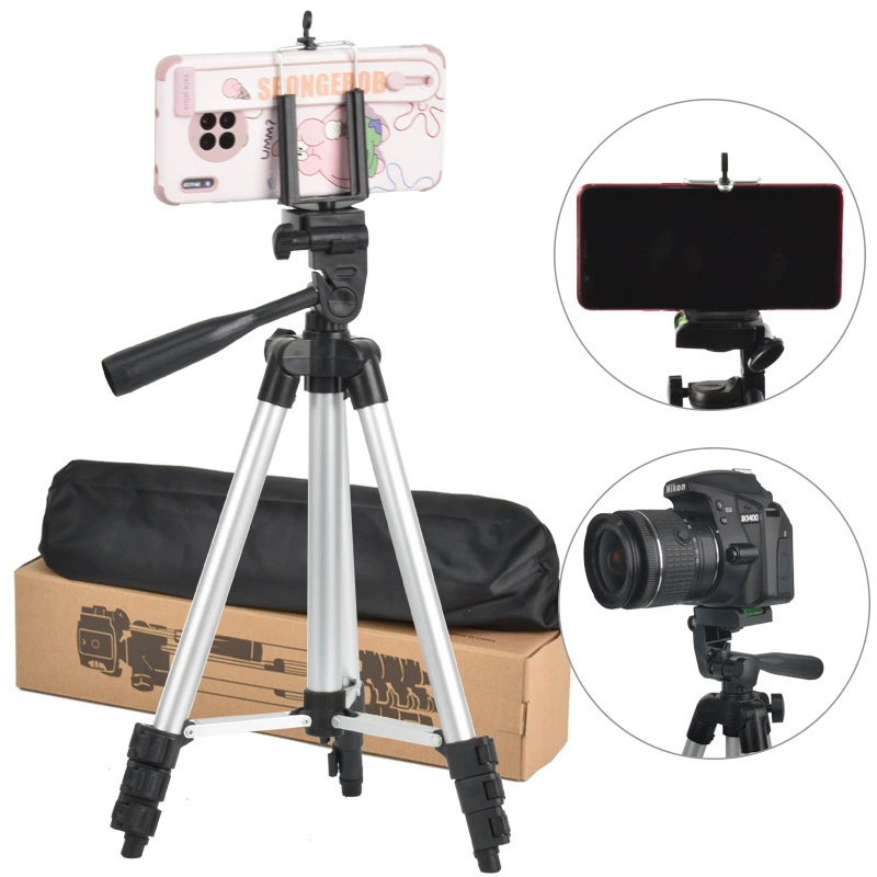 Phone holder, tripod, camera, tubing, 1.3m