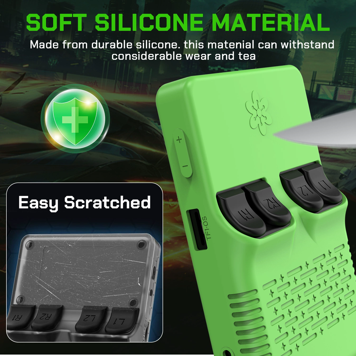 (Cross-border trading), game console, silicone protective case, R36 model