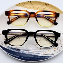 防蓝光眼新品时尚眼镜框日韩复古TR框架眼镜 精美可配近视眼镜 批