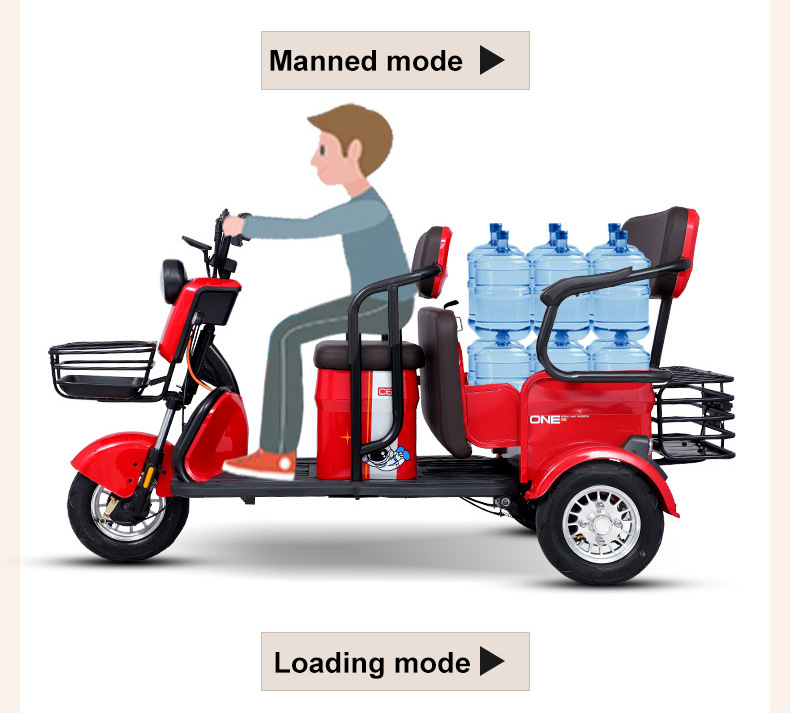 Long-Range Mobility Scooter Electric Tricycle