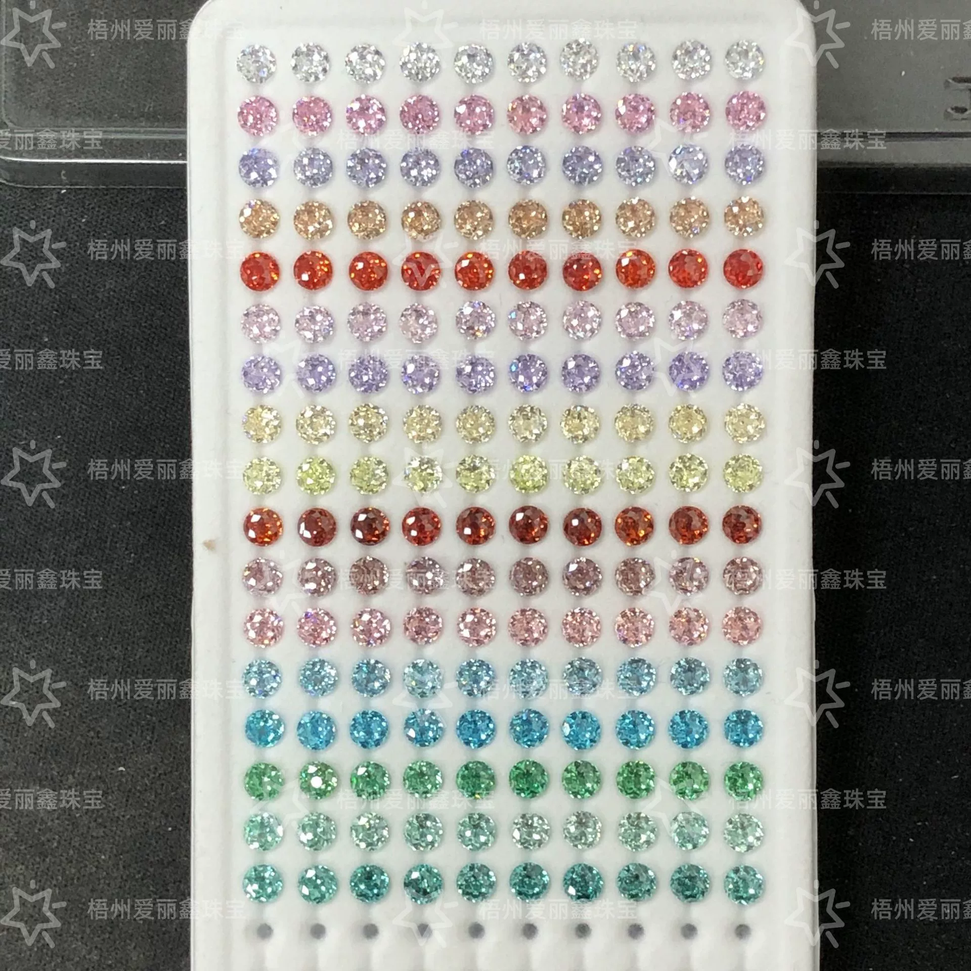 4 мм круглый букет популярный мини-циркон