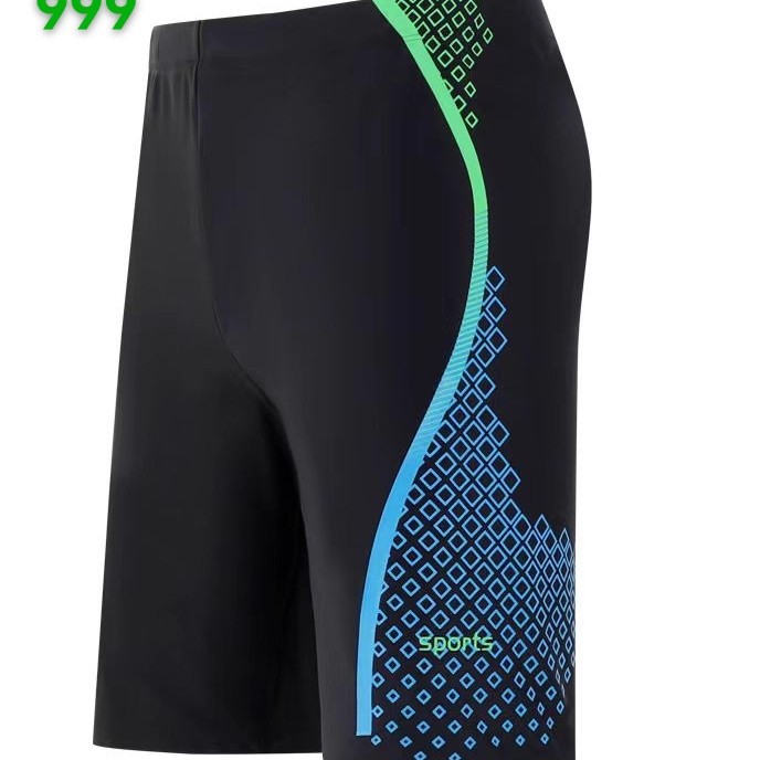 2026 New Men's Hot Spring Casual Plus-Size Long-Leg Swimming Trunks, Anti-Embarrassment Simple Men's Swim Trunks