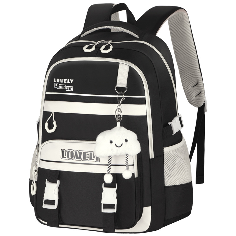 26 nuevas mochilas para estudiantes de secundaria secundaria súper gran capacidad para estudiantes de primaria de grado 3 - 6 mochila de hombro ligera