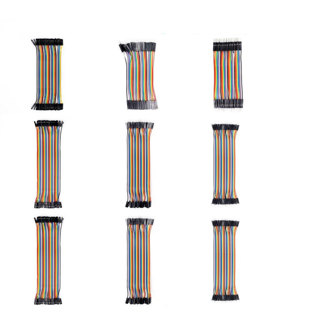 40P彩色线 母对母 公对母 公对公头 40根一排 10//21/30/40CM