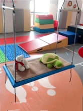 早教悬吊秋千感统训练器材儿童吊缆玩具攀爬绳前庭康复室内幼儿园