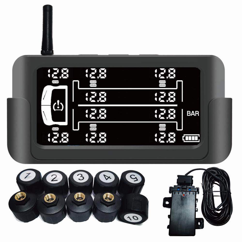 Truck tire pressure monitor accessories replacement external sensor repeater