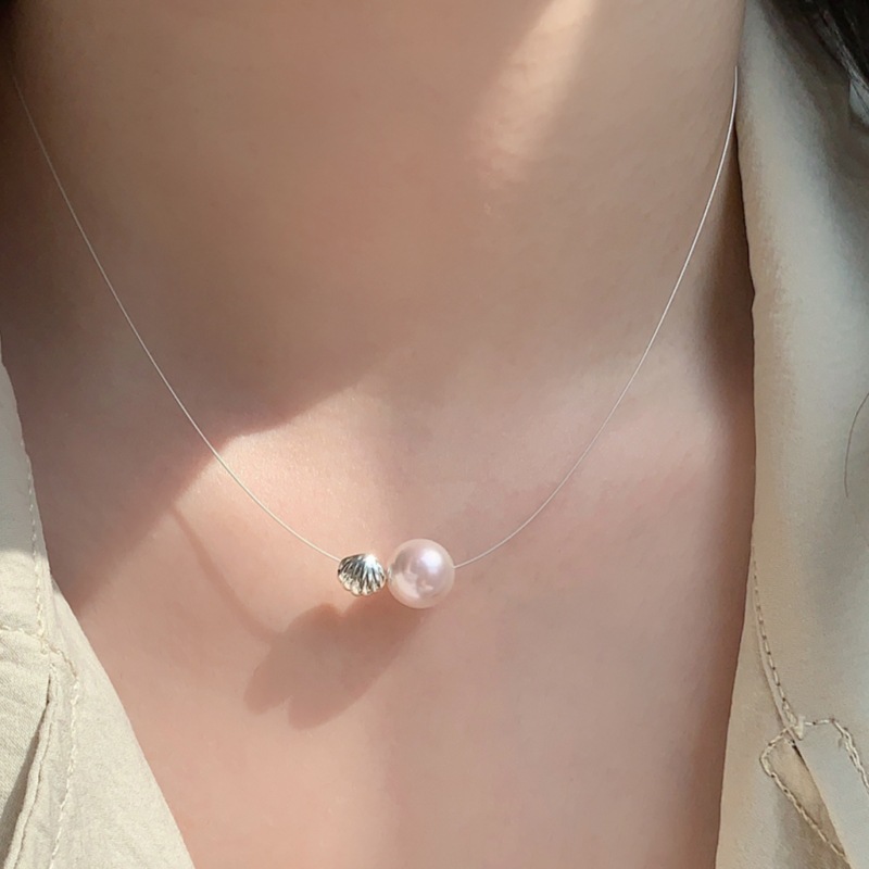 2505107 쉘 진주 낚싯줄 쇄골 체인