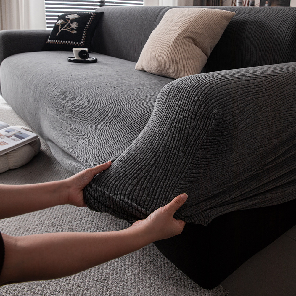 2025 nuevo tipo de cuatro estaciones universal todo incluido cubierta de sofá elástico todo incluido anti-gatos tela de cubierta