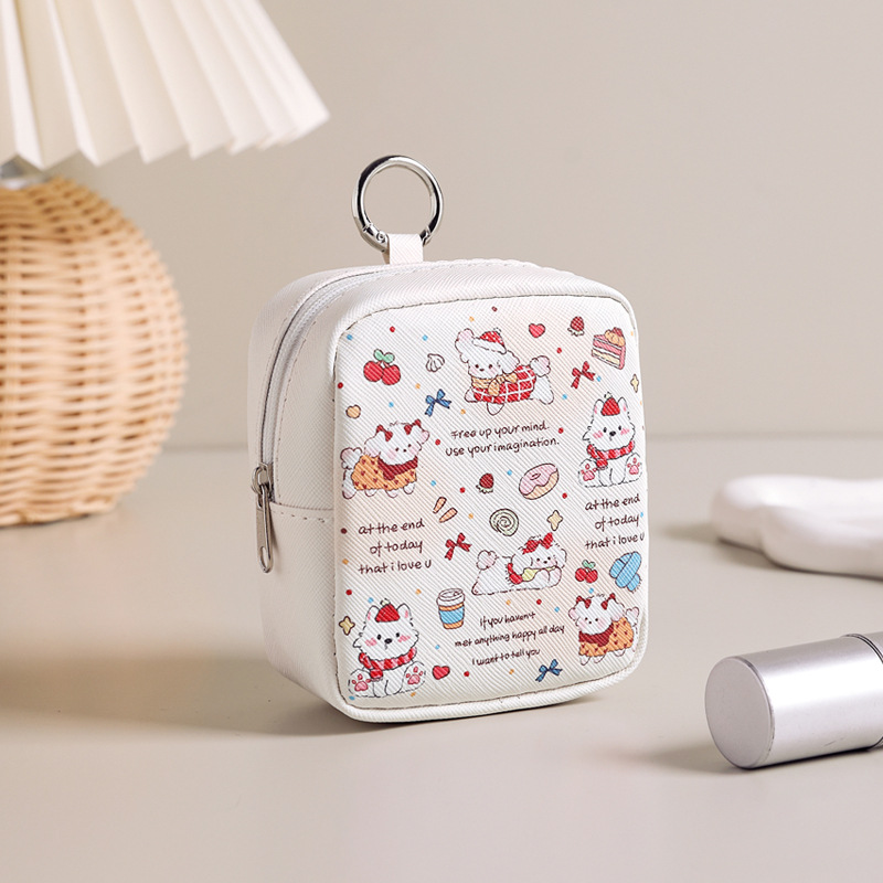 Nueva bolsa de cambio para mujeres, bolsas de tarjetas compactas para estudiantes, bolsas de monedas para niñas, lindas mini bolsas, auriculares