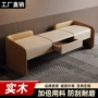 双层家用实木多功能换鞋凳