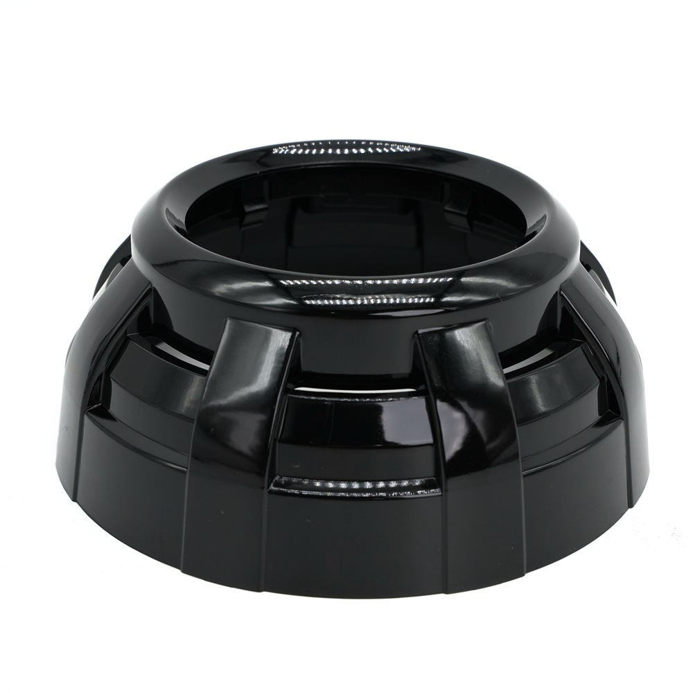 Venta al por mayor nuevo negro E02 cubierta decorativa coche faro modificado 3.0-pulgadas Q5 mar 5LED faro lente capucha