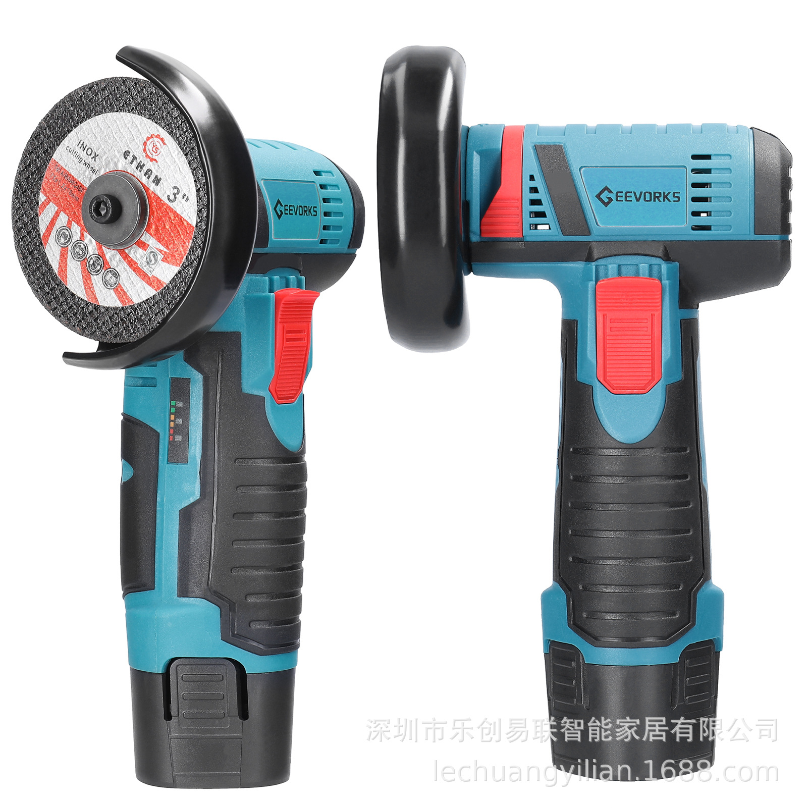 12V cepillado mini amoladora angular recargable amoladora de ángulo eléctrica de litio máquina pulidora máquina de corte amoladora angular