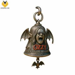 跨境亚Ozzy Osbourne  Motorcycle Bell奥兹·奥斯本铃铛万圣节