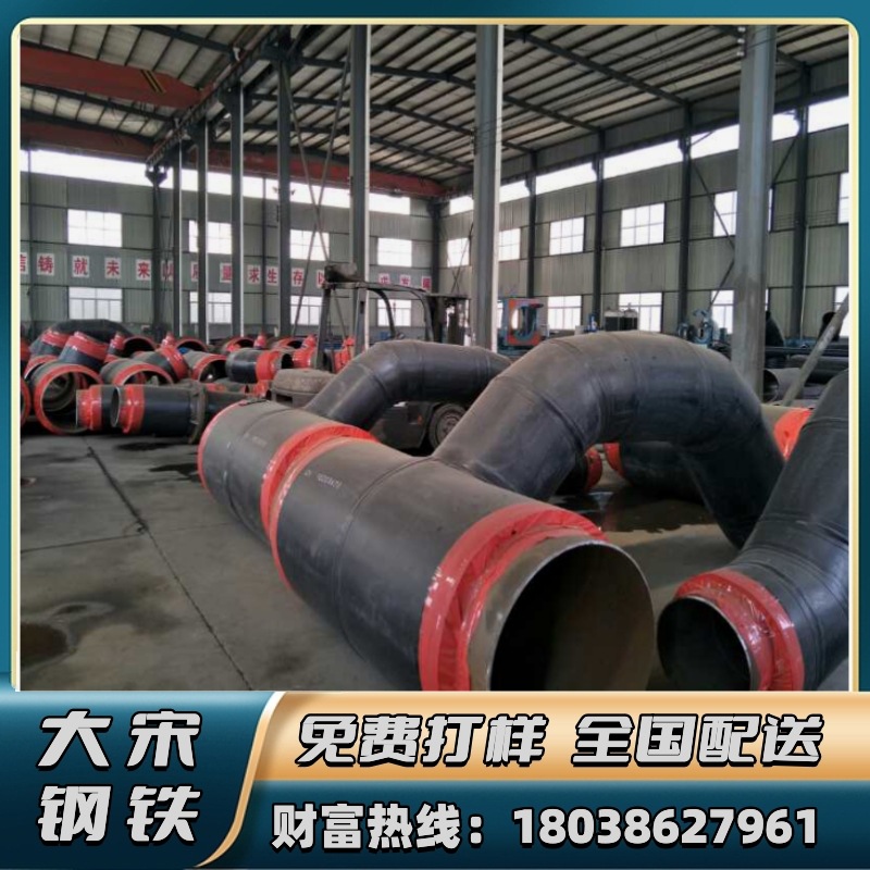 佛山厂聚氨酯保温管道 钢套钢直埋保温管 发泡保温管 岩棉保温管