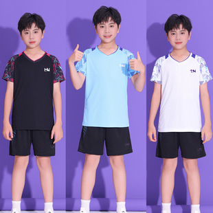 New Badminton Uniforms for Men and Women, Summer Breathable Tennis Uniforms, Student Training Uniforms, Competition Uniforms 3906