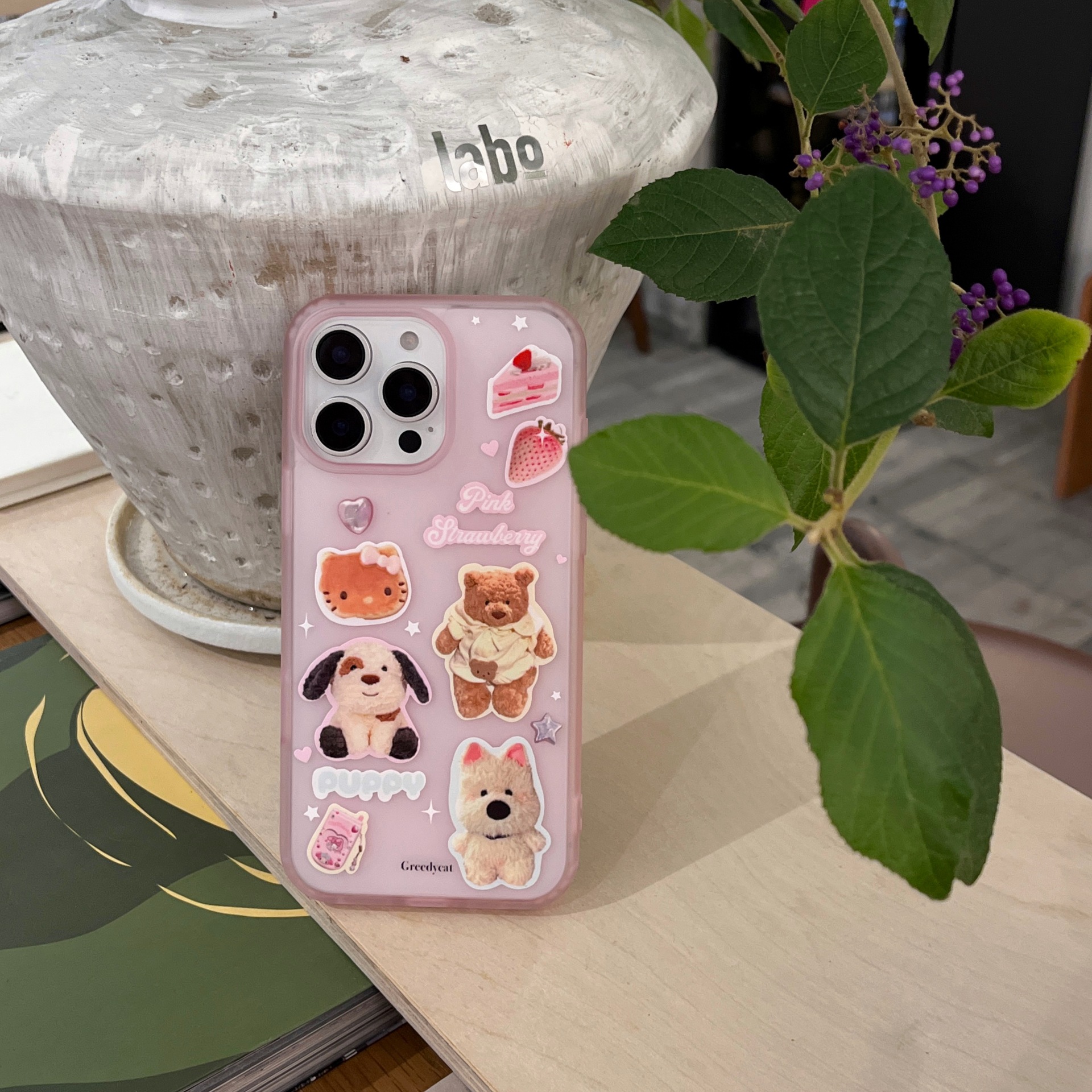 Divertido color pequeño de dibujos animados iPhone16promax para 15Por Apple 13 funda para teléfono móvil 16 niña 14Pro