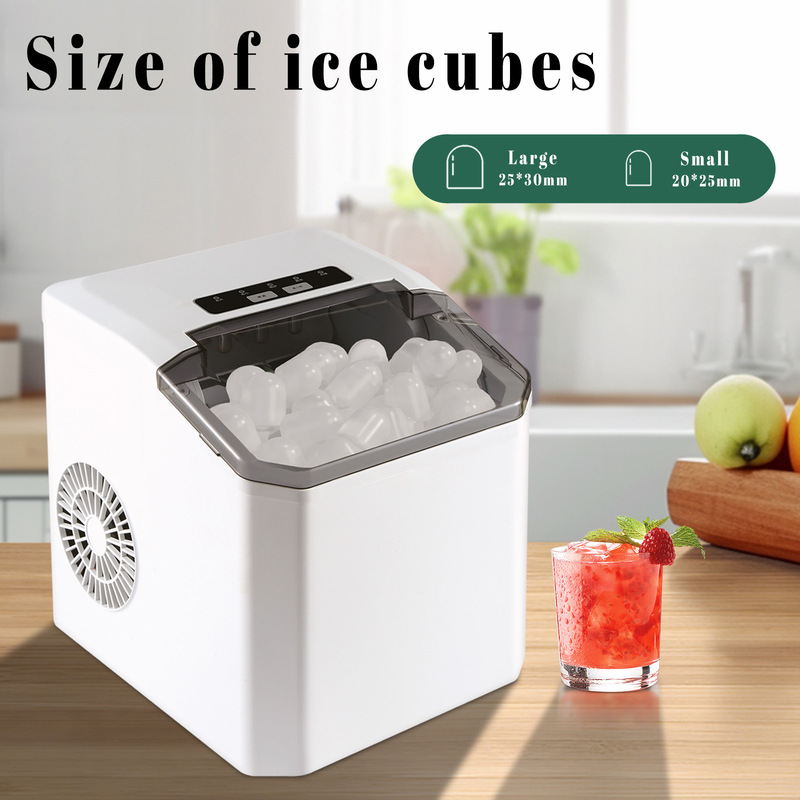 Ice Machine Household Dormitory Outdoor Ice Machine Cross-Border E-Commerce Foreign Trade Export Small Ice Machine Ice Maker