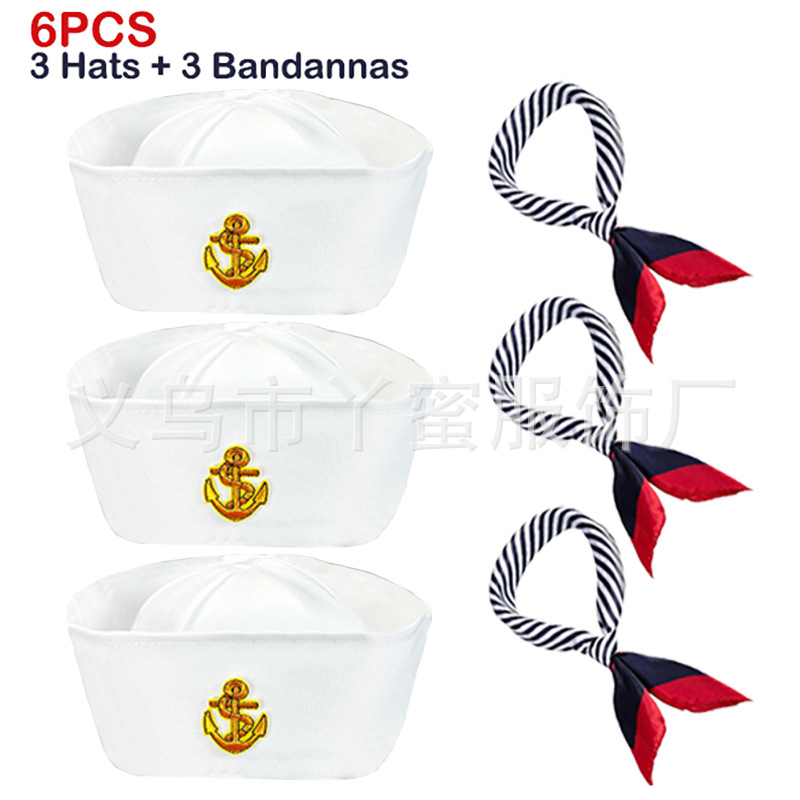 Juego de 6 piezas de marinero ancla