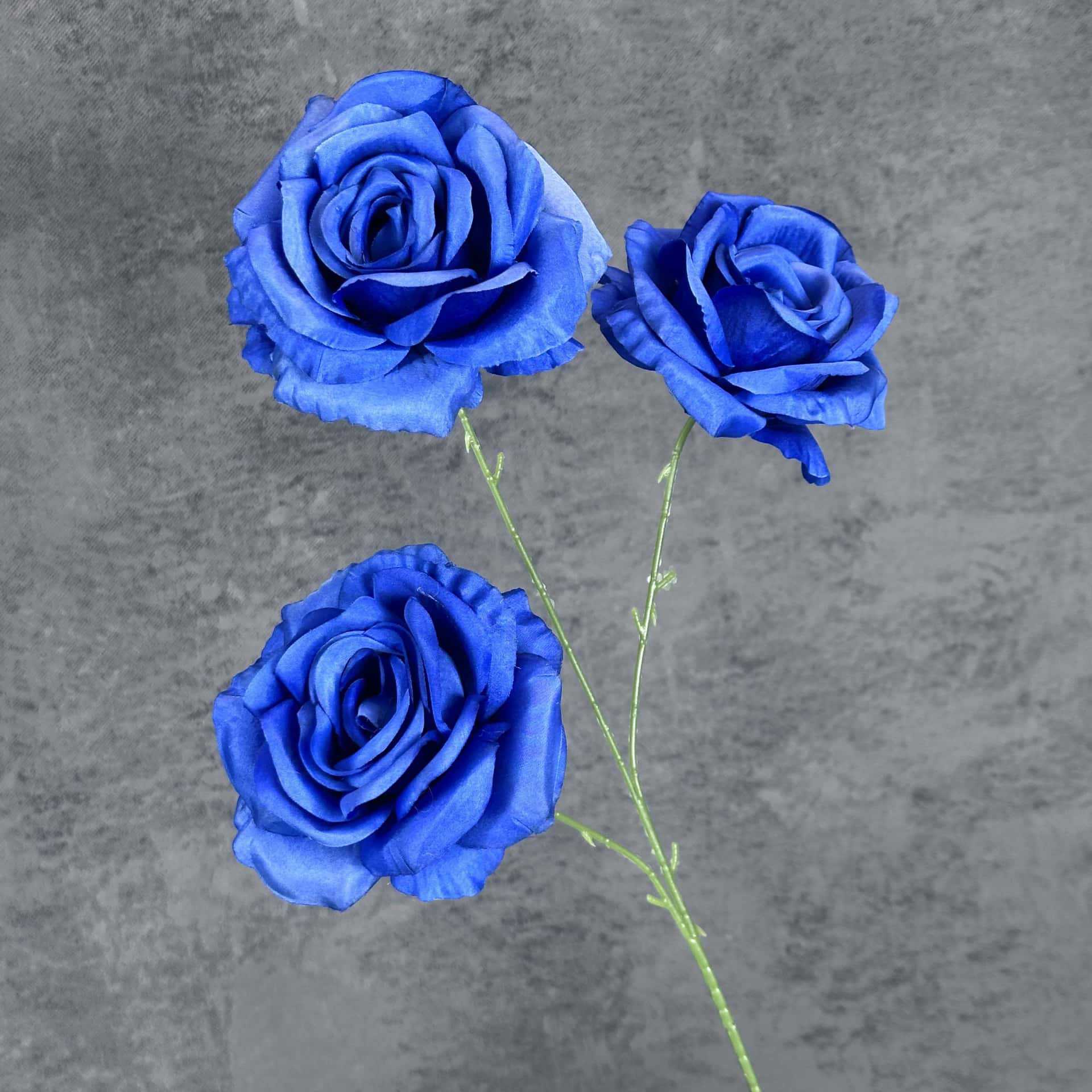 Flor artificial 3 rosas decoración de la escena de la boda decoración del hogar flor de seda hecha a mano decoración de flores falsas transfronterizas al por mayor image 10