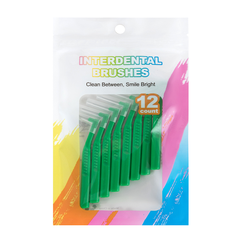 Fabricante al por mayor cepillo de dientes tipo L 12 bolsas cepillos de dientes comercio exterior