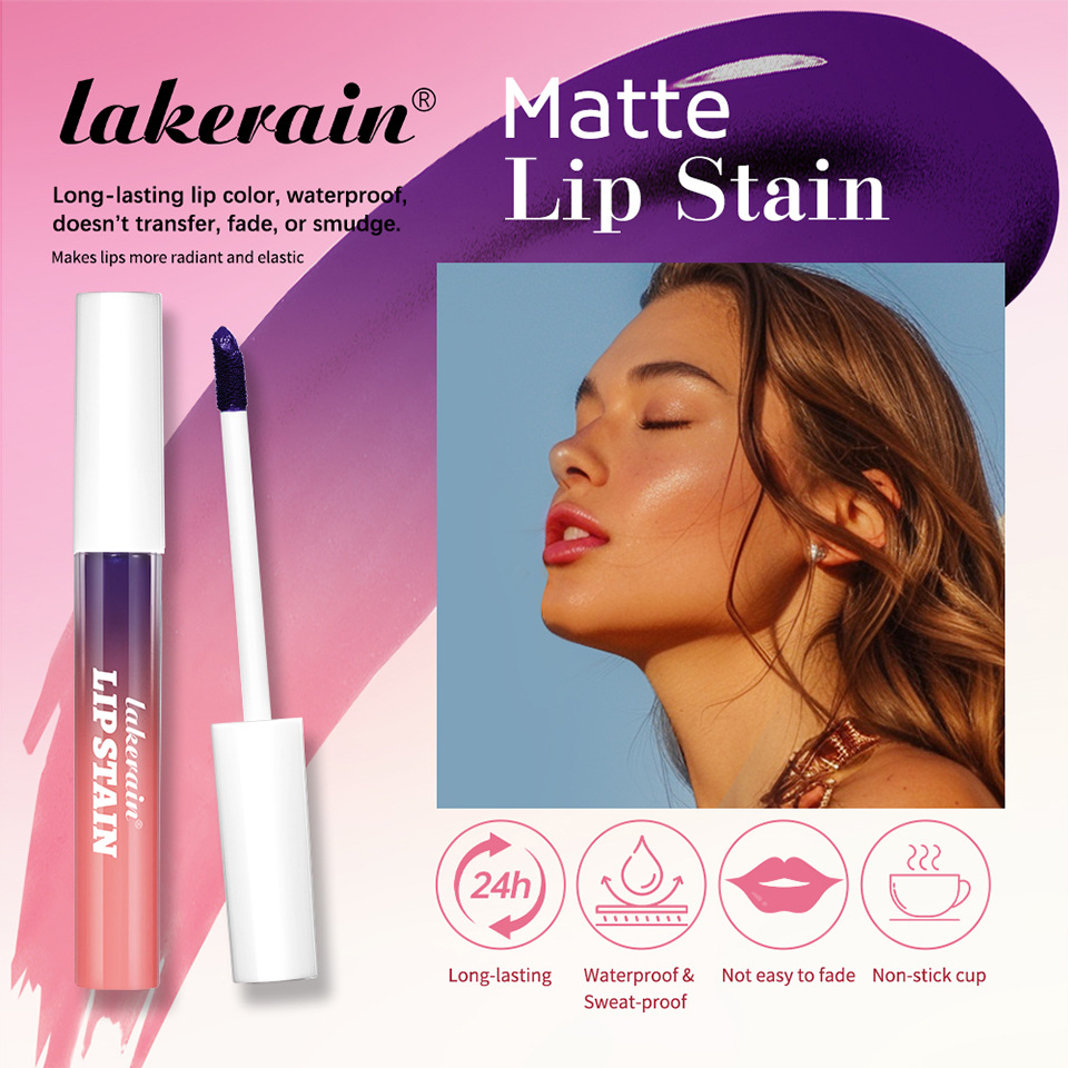 lakerain Peel-off Lip Gloss matte lipstick details Picture