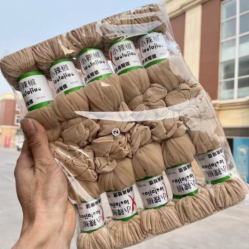 Full postage ladies Crystal Silk socks summer transparent Super Bo anti-hook stockings straight leg stockings wholesale