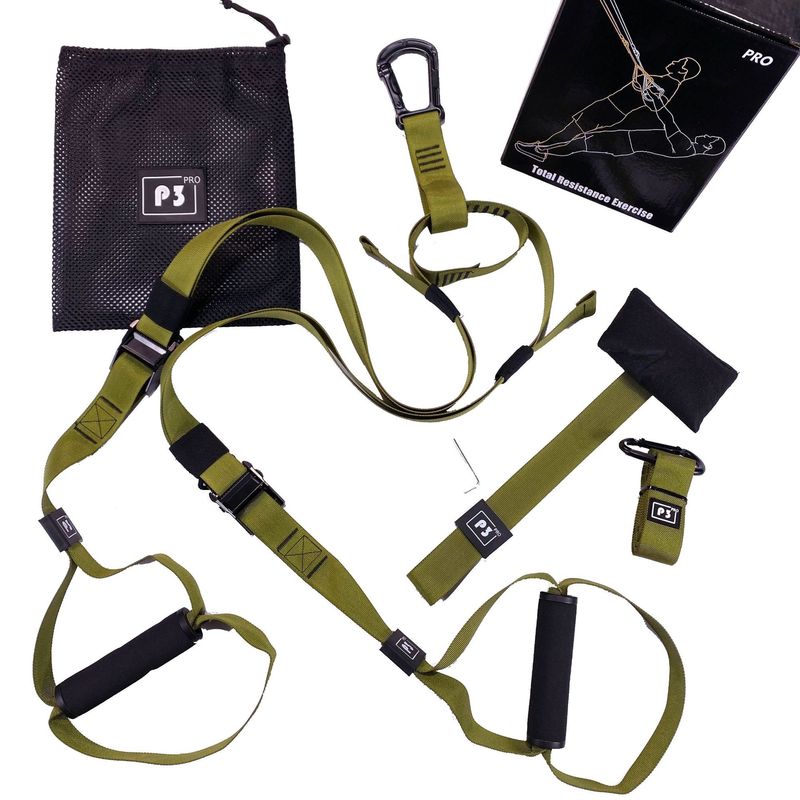 trx7悬挂式训练带阻力带瑜伽拉力绳运动健身训练器腹肌家用拉力带|undefined