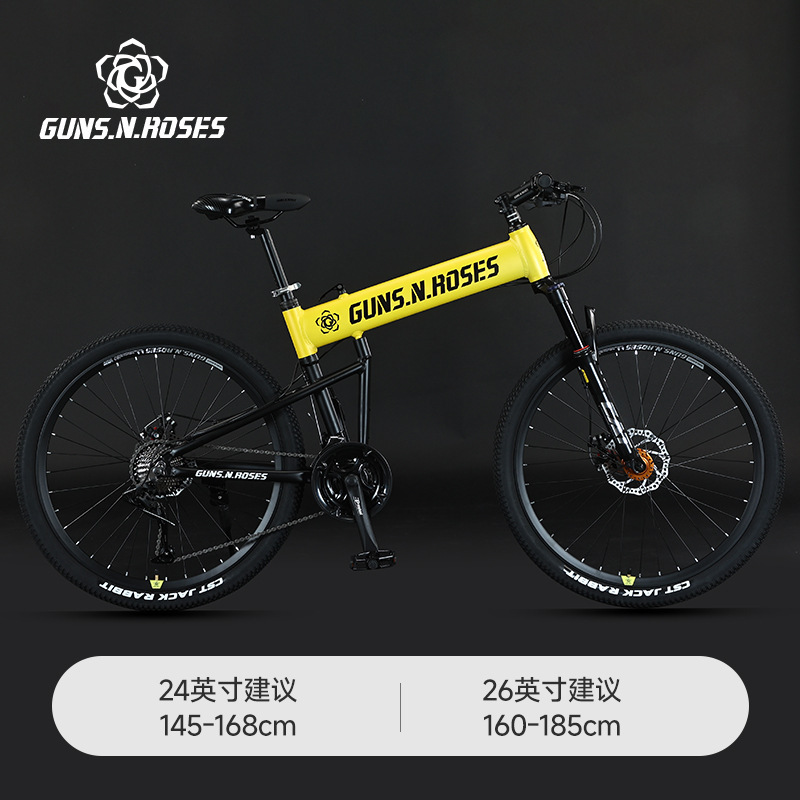 Los fabricantes venden al por mayor bicicletas de doble absorción de impactos de 30 velocidades bike bicicleta de montaña todoterreno masculina de 26 pulgadas de aleación de aluminio plegable bike