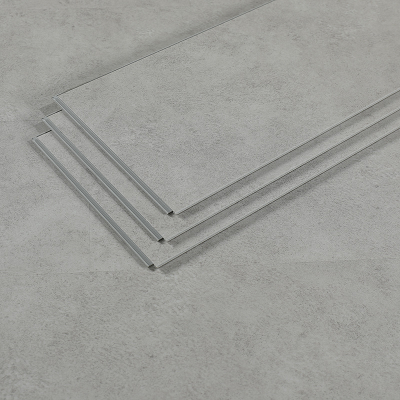Fabricantes al por mayor 4mm SPC piso de piedra plástica dormitorio sala de estar decoración interior tipo bloqueo piso de piedra cristalina