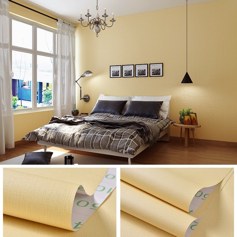 Matthalm (linen) self -stick wallpaper