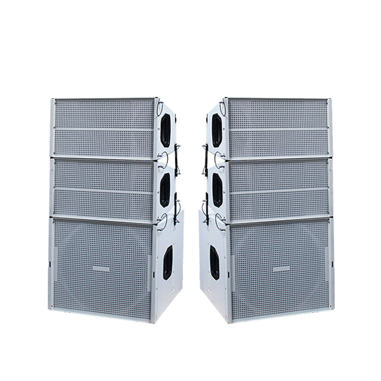 Altavoces de arreglo lineal duales de 10 pulgadas, sistema de sonido de arreglo lineal de audio profesional para escenarios de gran escala al aire libre, audio profesional personalizado