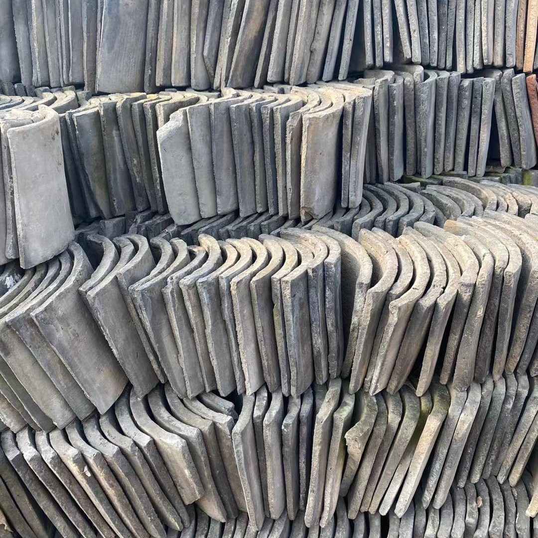 山东菏泽老旧瓦出售小青瓦价格沟沿滴水批发报价欢迎选购