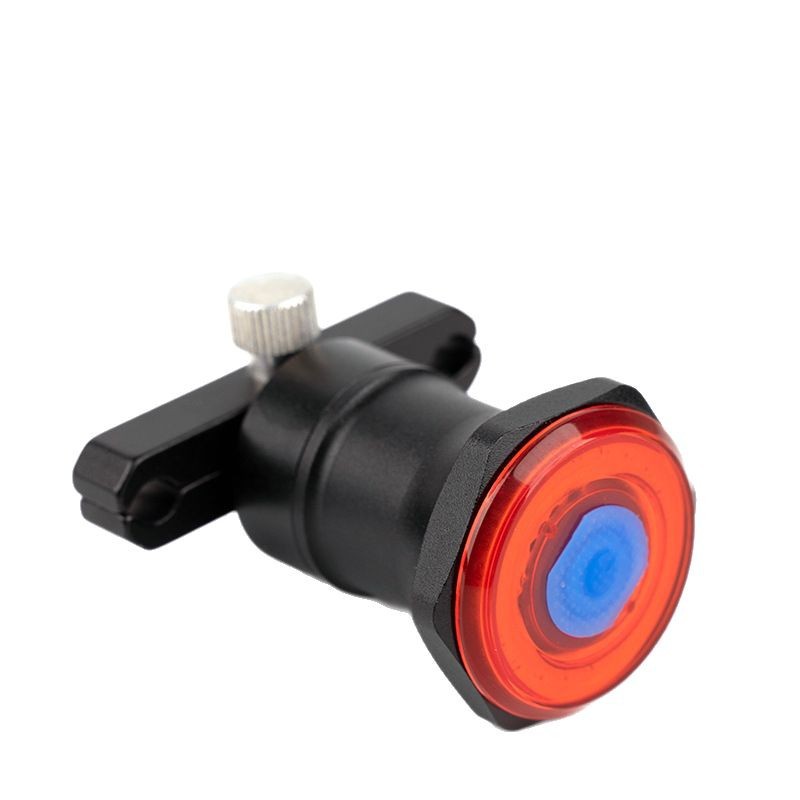 Bicicleta de inducción del freno advertencia inteligente luz trasera montaña carretera coche conducción nocturna aleación de aluminio luz de advertencia equipo de equitación