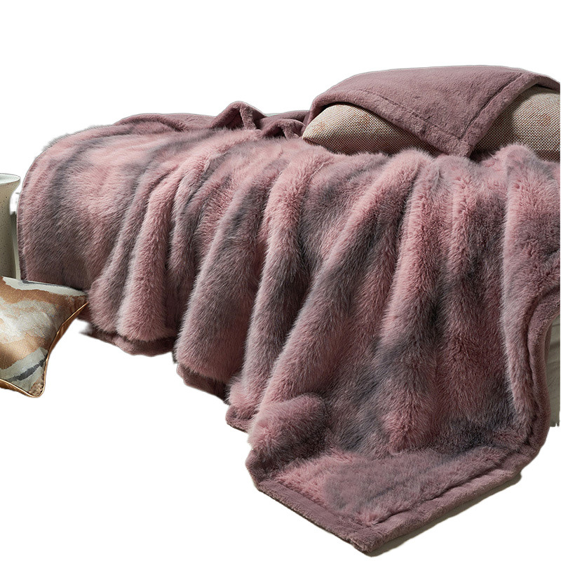 FRI 높은 가치의 웨딩 담요 두꺼운 더블 레이어 큰 빨간 담요 커버 담요 겨울 따뜻한 기모 커버 웨딩 커버