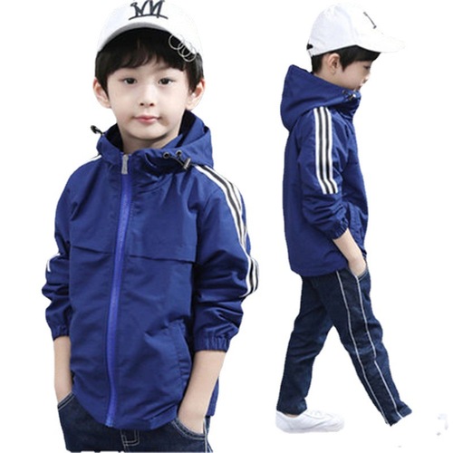 Children's Spring Outwear  New Fashion Casual Kids and Big Kids Thin Spring and Autumn Top Windbreaker