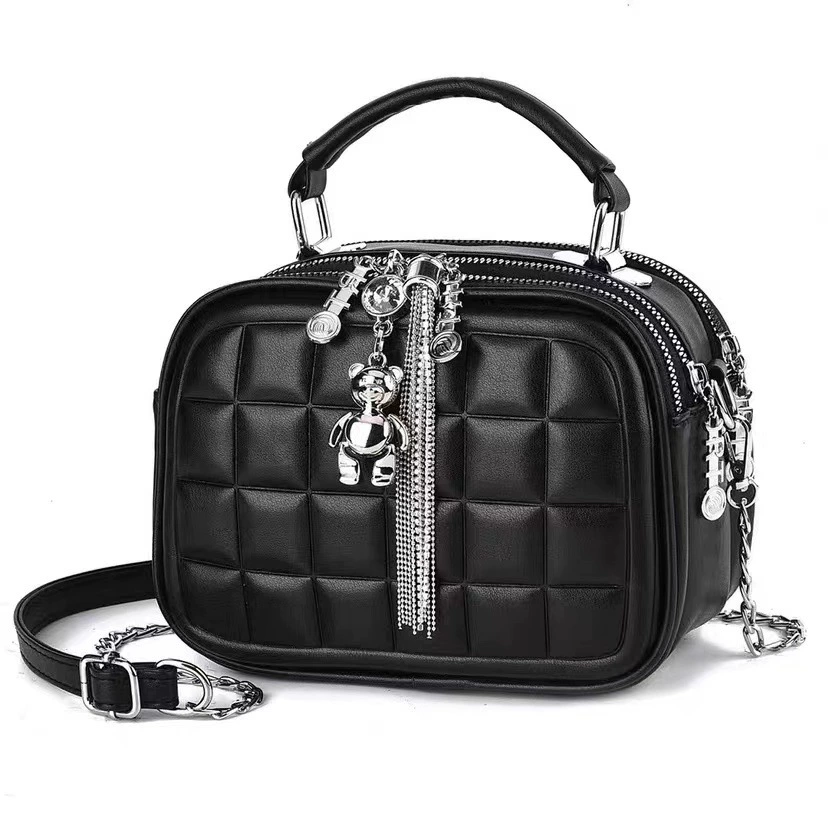 (Cross-border trading), handheld small bag, shoulder bag with diamond pattern, chain, Korean style, western style, chain bag