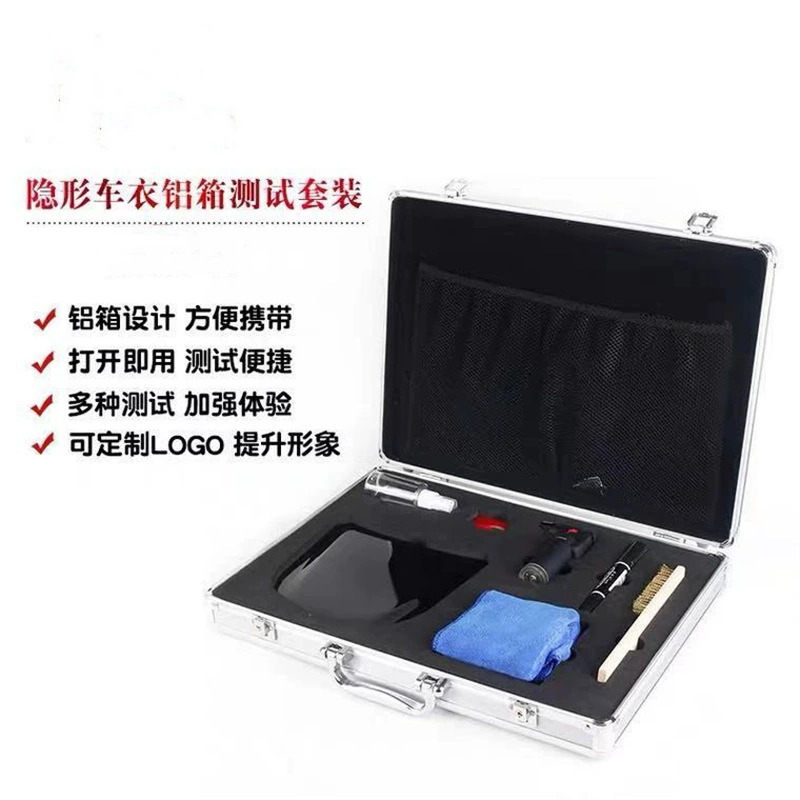 Набор демонстрационных моделей для невидимой оклейки автомобилей: прозрачная пленка, металлическая миниатюрная модель капота, образцы для оптовой трансграничной продажи