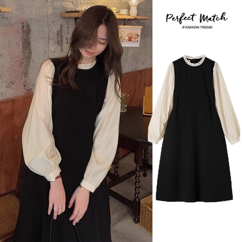 Maternity Autumn Clothing 2025 New High-End Autumn Long-Sleeved Skirt Fashionable Trendy Mom Maternity Dress Spring and Autumn Maternity Autumn Clothing 2025 New High-End Autumn Long-Sleeved Skirt Fashionable Trendy Mom Maternity Dress Spring and Autumn