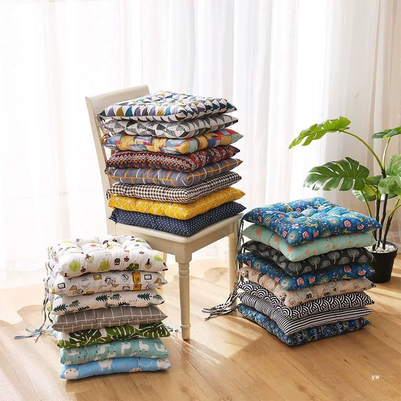 Pillow for elementary school students, square seat for office, belt for home use