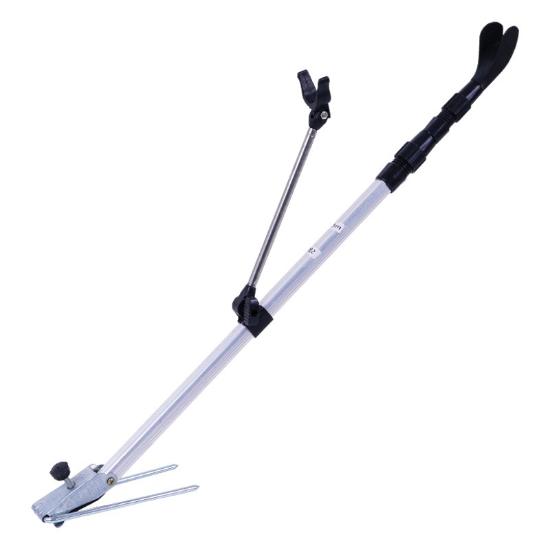 Aluminum Alloy Battery Bracket Fishing Rod Bracket Fishing Platform Fishing Rod Rod Rack Fishing Gear Hand Rod Fishing Rod Bracket