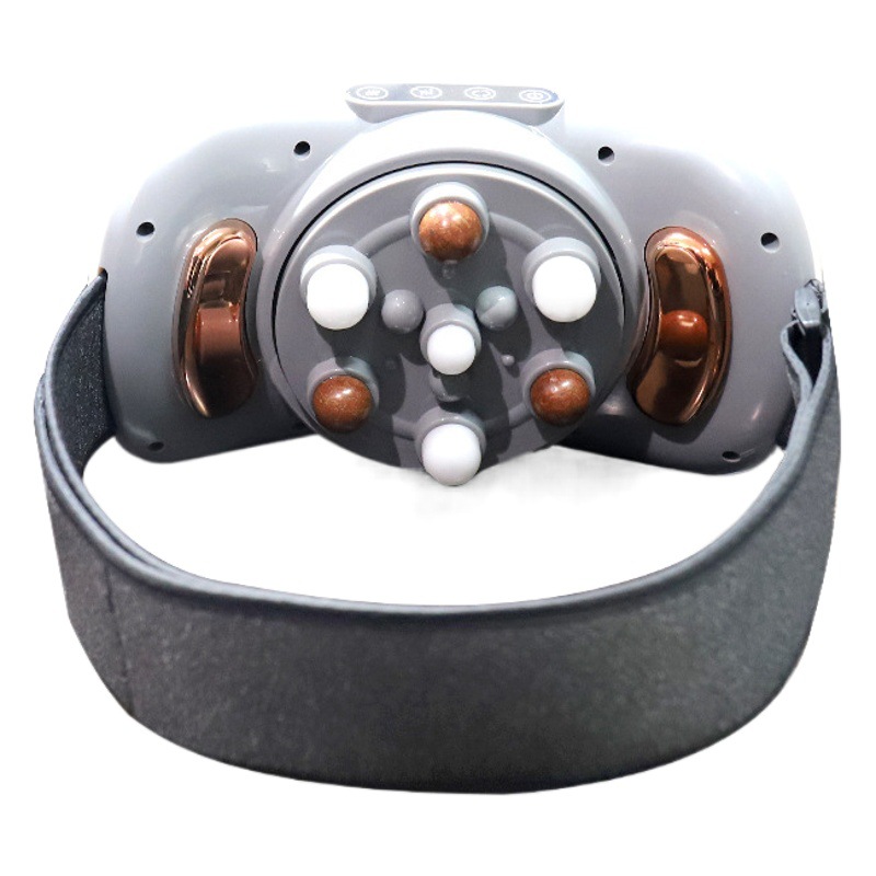 Masajeador de frotamiento abdominal Máquina de frotamiento de calor para frotar el vientre Dispositivo de frotamiento de abdomen eléctrico automático Bianstone Masajeador de abdomen suave