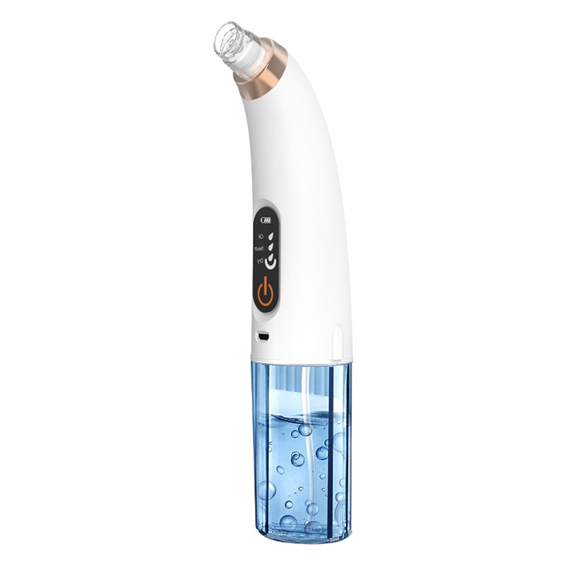 Dispositivo de succión de puntos negros, limpiador de poros visual con pequeñas burbujas eléctricas, dispositivo de belleza facial para eliminar puntos negros, listo para venta al por mayor