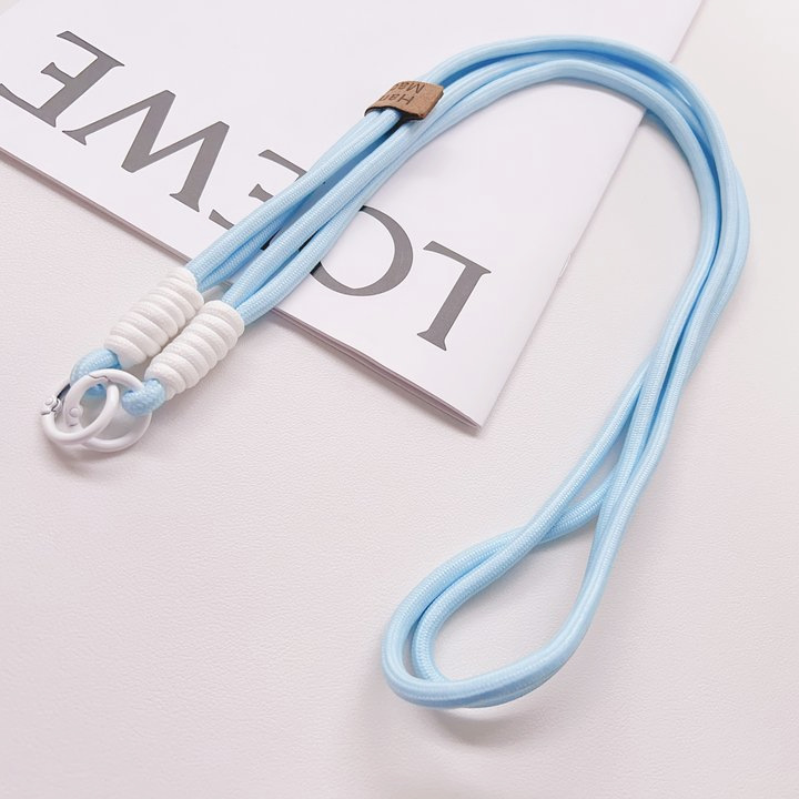 더블 링 롱 스마일 - 다크 블루와 화이트